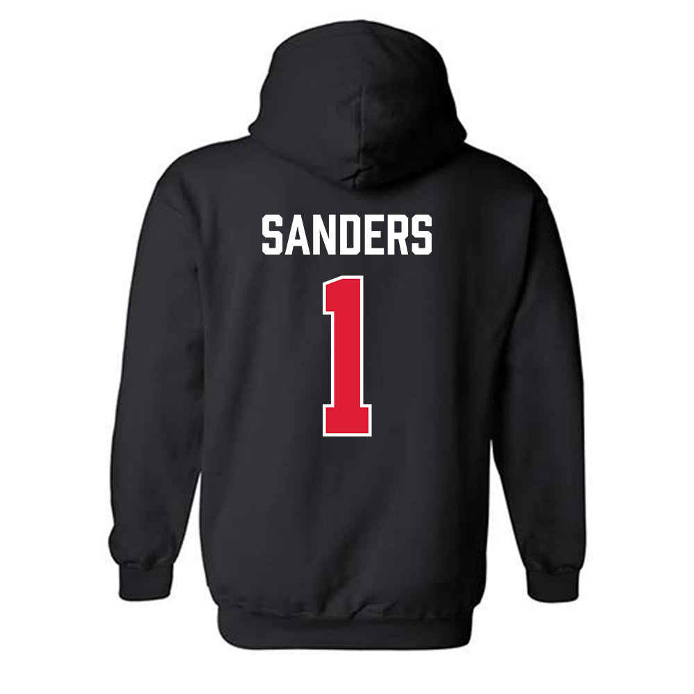 Lamar - NCAA Men's Basketball : Quinton Sanders - Hooded Sweatshirt-1