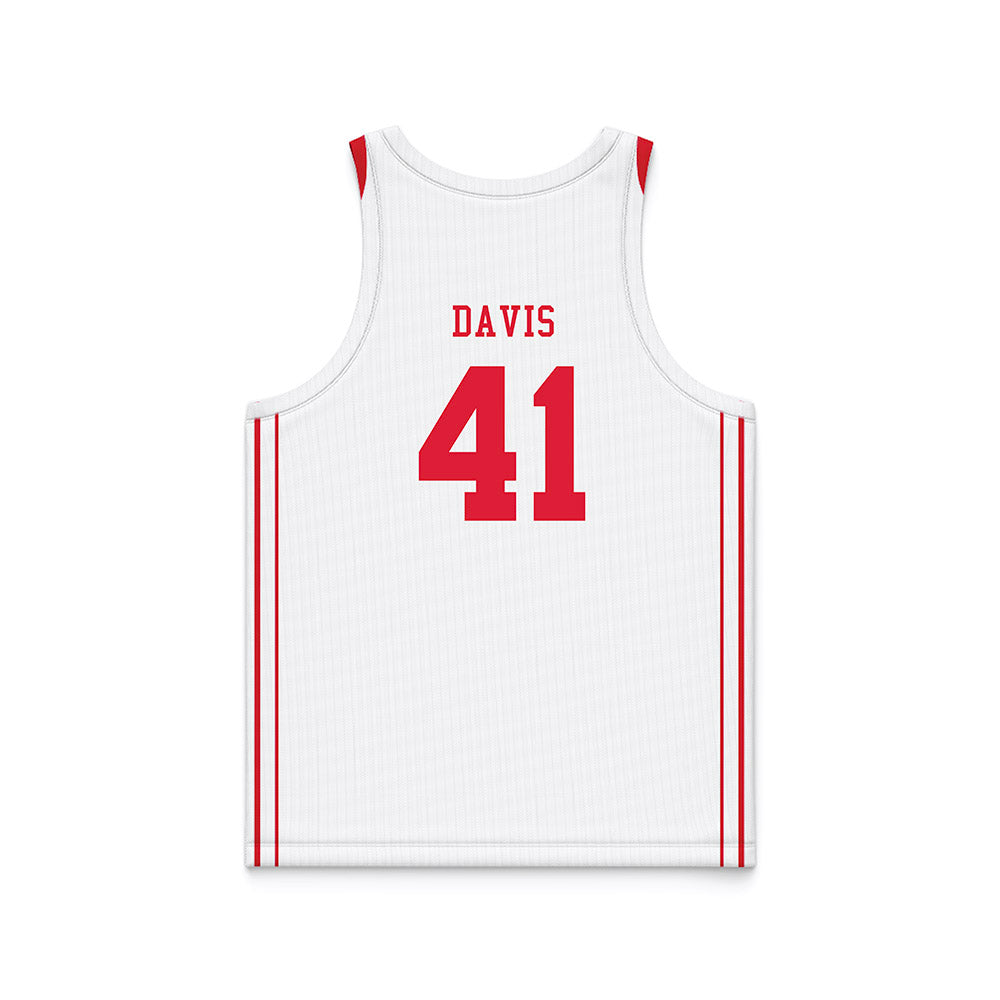 Lamar - NCAA Women's Basketball : Akasha Davis - White Basketball Jersey