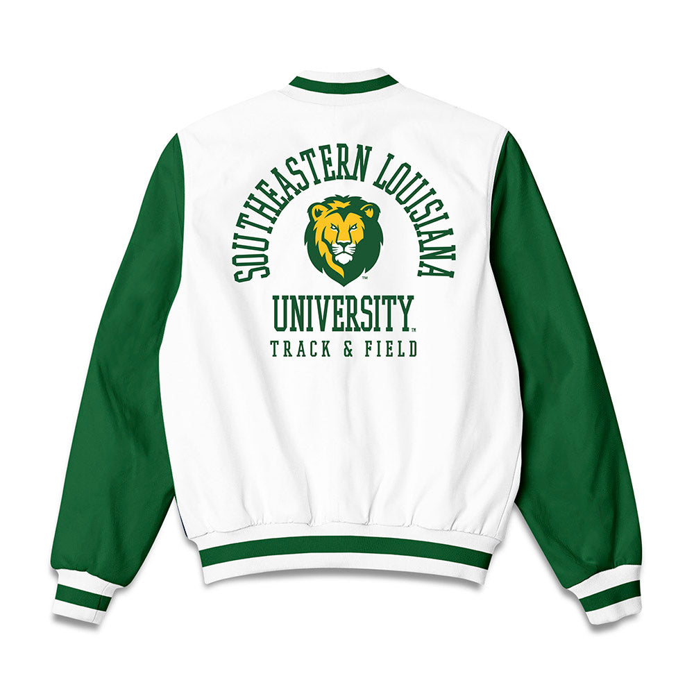 SELU - NCAA Women's Track & Field : Jaydan Jackson - Bomber Jacket-1