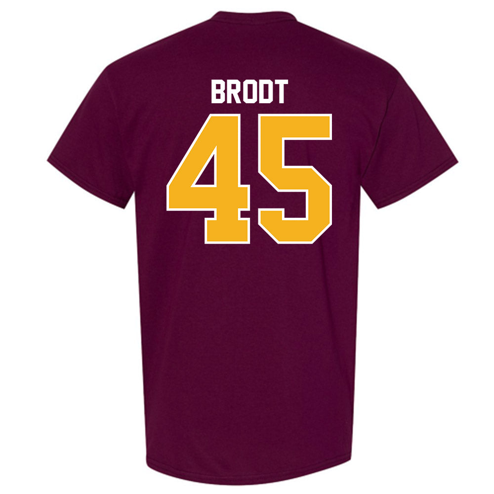 Winthrop - NCAA Baseball : Walker Brodt - Classic Shersey T-Shirt-1