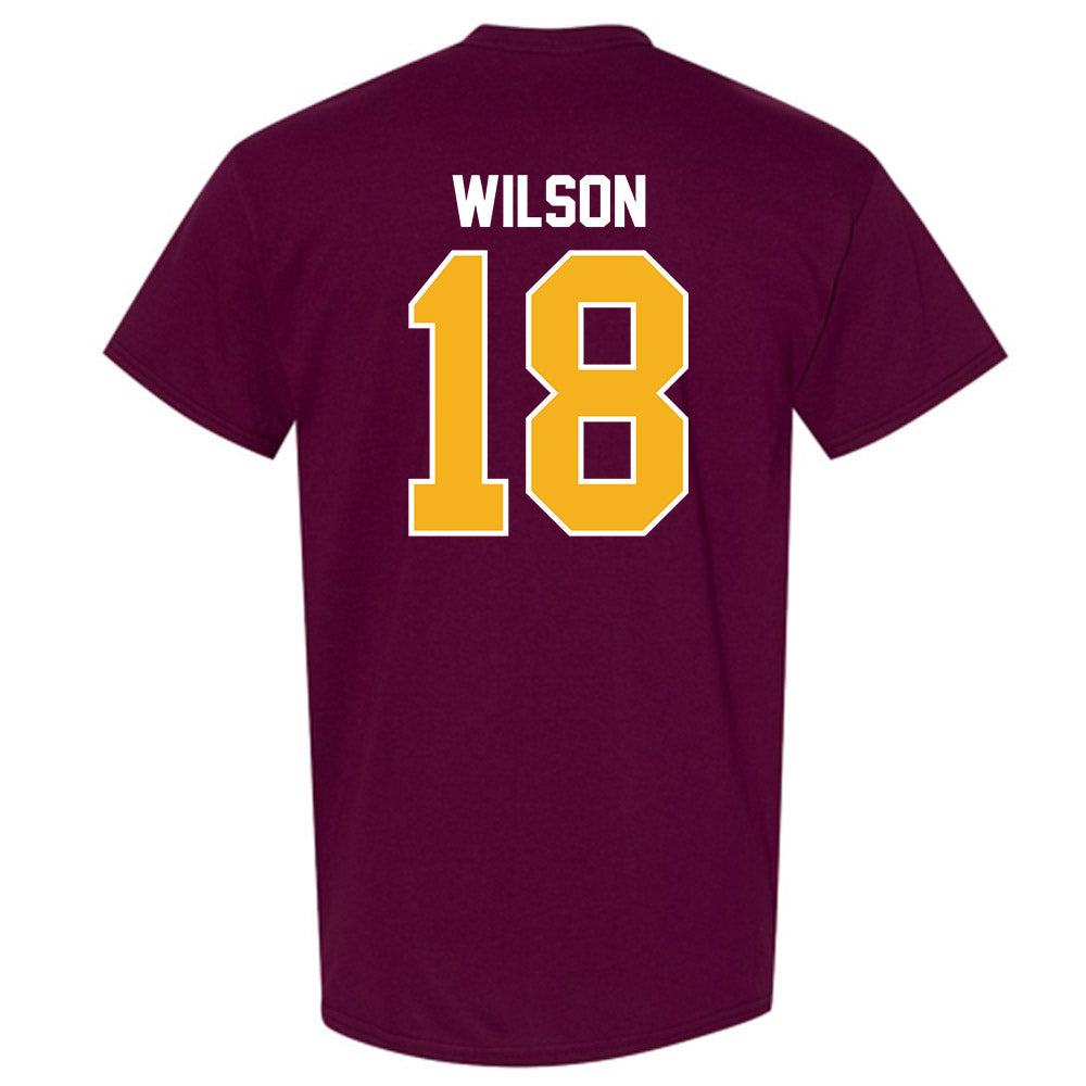 Winthrop - NCAA Men's Soccer : Thomas Wilson - Classic Shersey T-Shirt-1