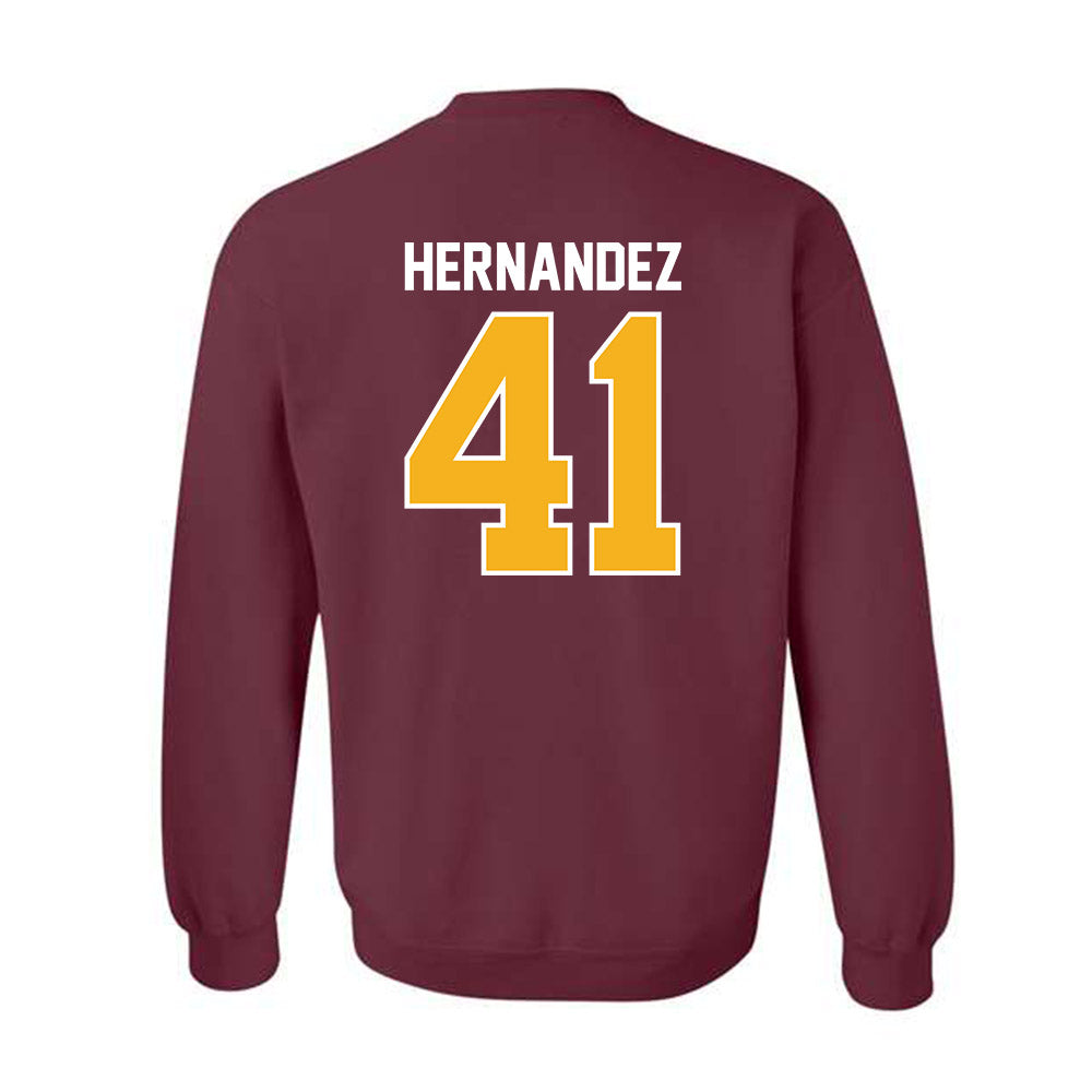 Winthrop - NCAA Baseball : Jaylen Hernandez - Classic Shersey Crewneck Sweatshirt-1