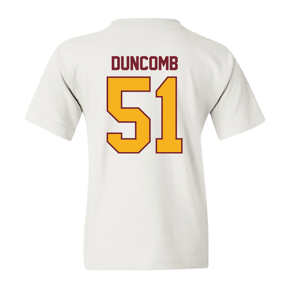 Winthrop - NCAA Men's Basketball : Logan Duncomb - Youth T-Shirt-1