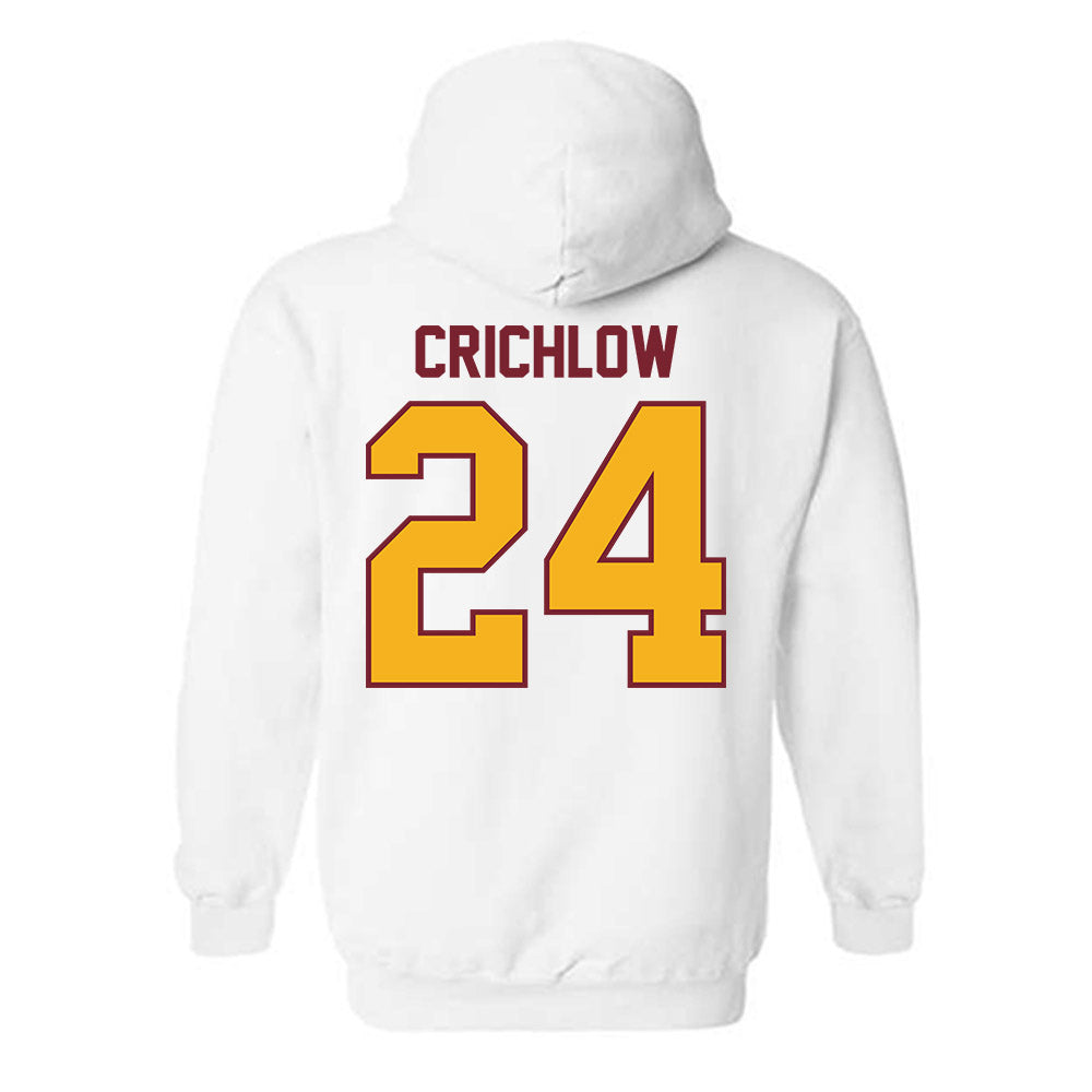 Winthrop - NCAA Men's Soccer : Emory Crichlow - Classic Shersey Hooded Sweatshirt-1