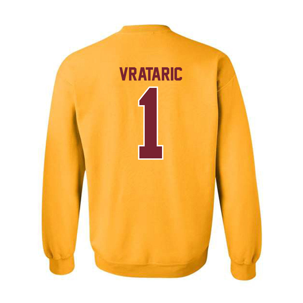 Winthrop - NCAA Women's Soccer : Mia Vrataric - Classic Shersey Crewneck Sweatshirt-1