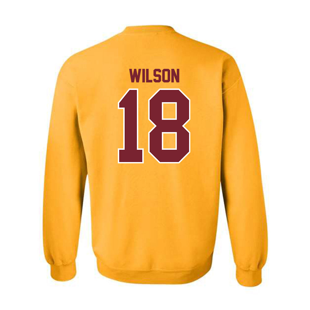 Winthrop - NCAA Men's Soccer : Thomas Wilson - Classic Shersey Crewneck Sweatshirt-1