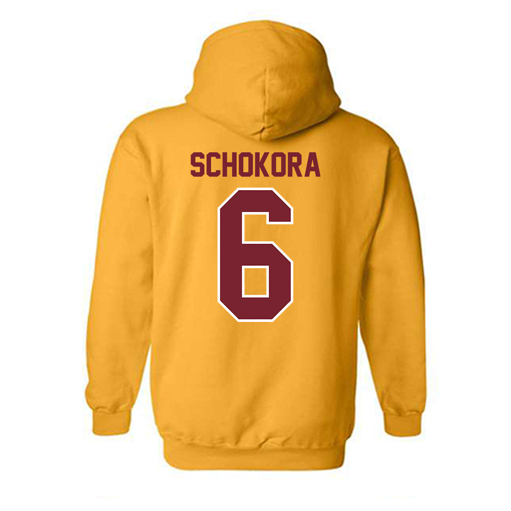 Winthrop - NCAA Women's Soccer : Evyn Schokora - Classic Shersey Hooded Sweatshirt-1