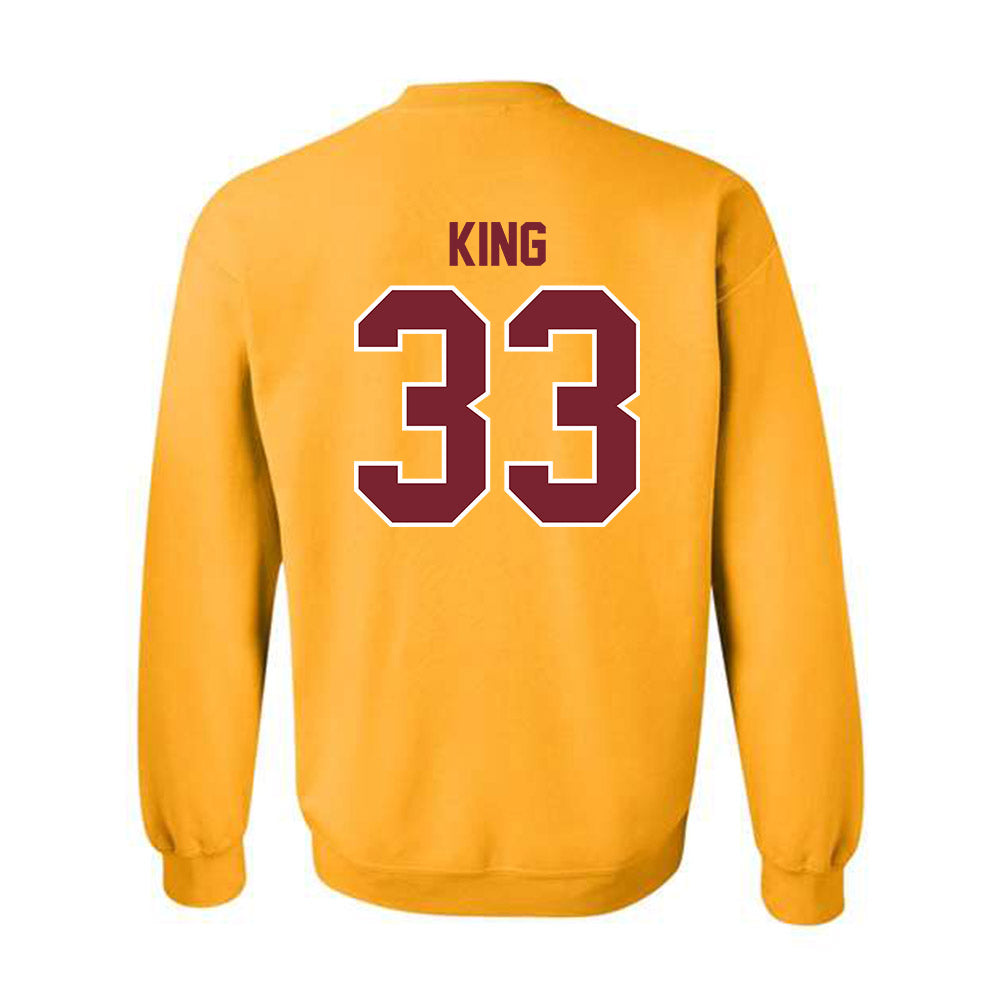 Winthrop - NCAA Softball : Aspen King - Crewneck Sweatshirt-1