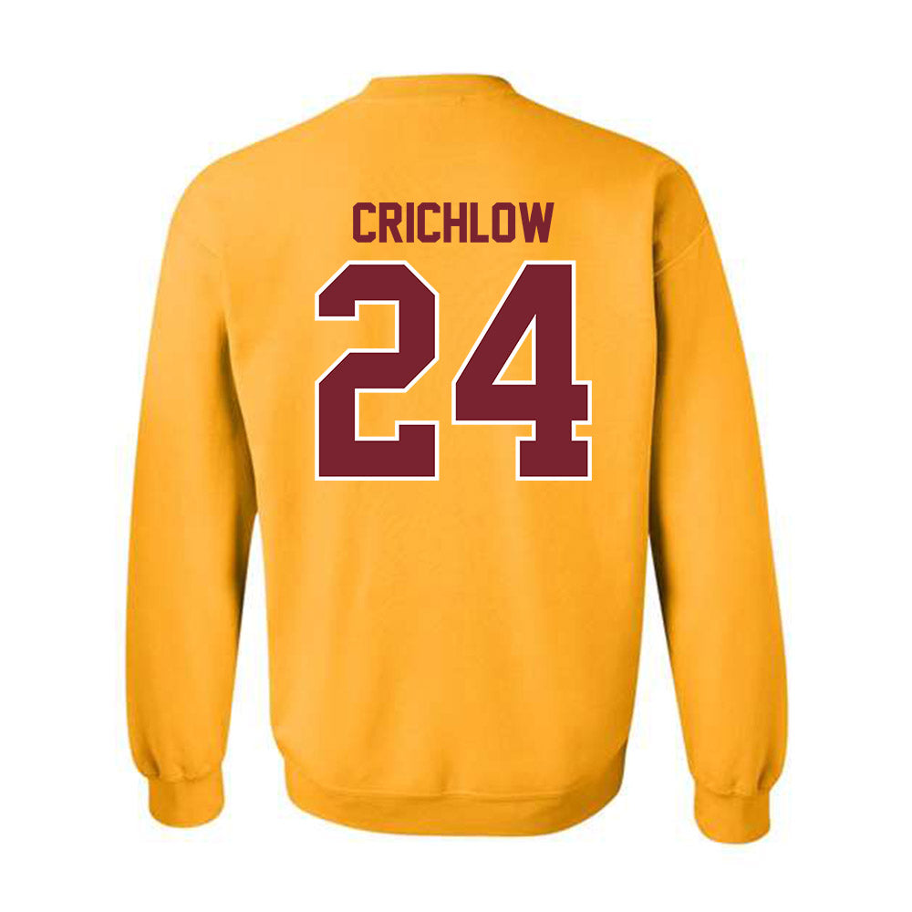 Winthrop - NCAA Men's Soccer : Emory Crichlow - Classic Shersey Crewneck Sweatshirt-1