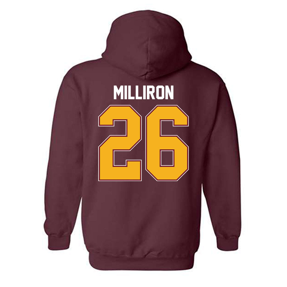 Winthrop - NCAA Women's Soccer : Emma Milliron - Classic Shersey Hooded Sweatshirt-1