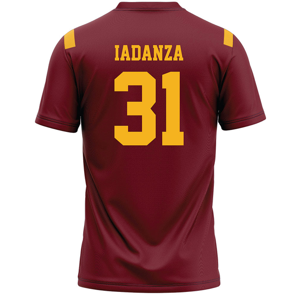 Winthrop - NCAA Women's Lacrosse : Courtney Iadanza - Garnet Lacrosse Jersey -1