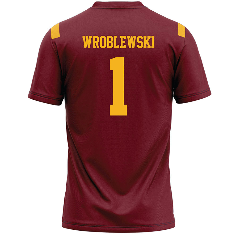 Winthrop - NCAA Women's Lacrosse : Reese Wroblewski - Garnet Lacrosse Jersey -1