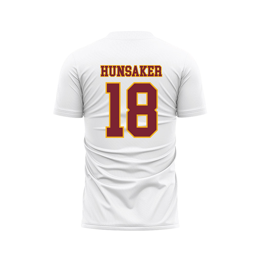 Winthrop - NCAA Women's Soccer : Violet Hunsaker - White Soccer Jersey-1