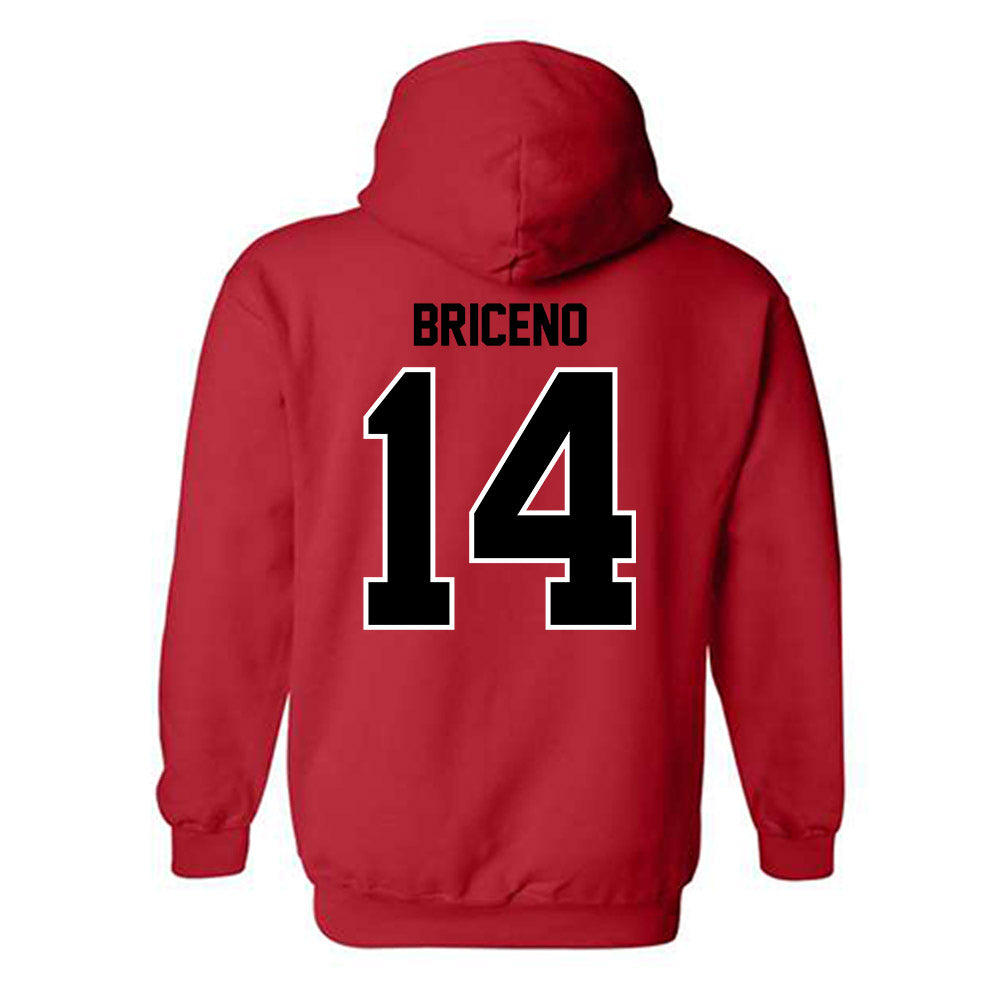 Eastern Washington - NCAA Women's Soccer : Savvy Briceno - Classic Shersey Hooded Sweatshirt-1