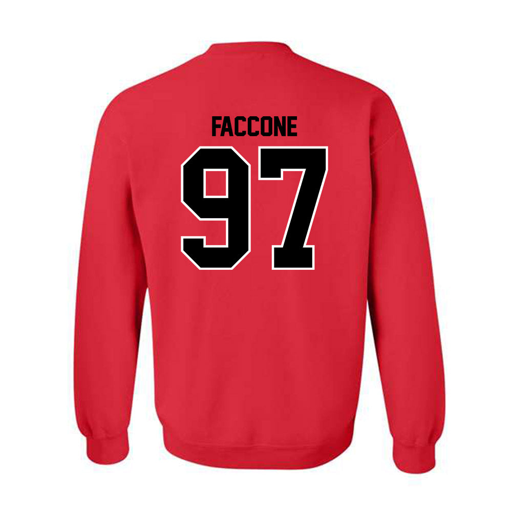 Eastern Washington - NCAA Football : Luke Faccone - Classic Shersey Crewneck Sweatshirt-1