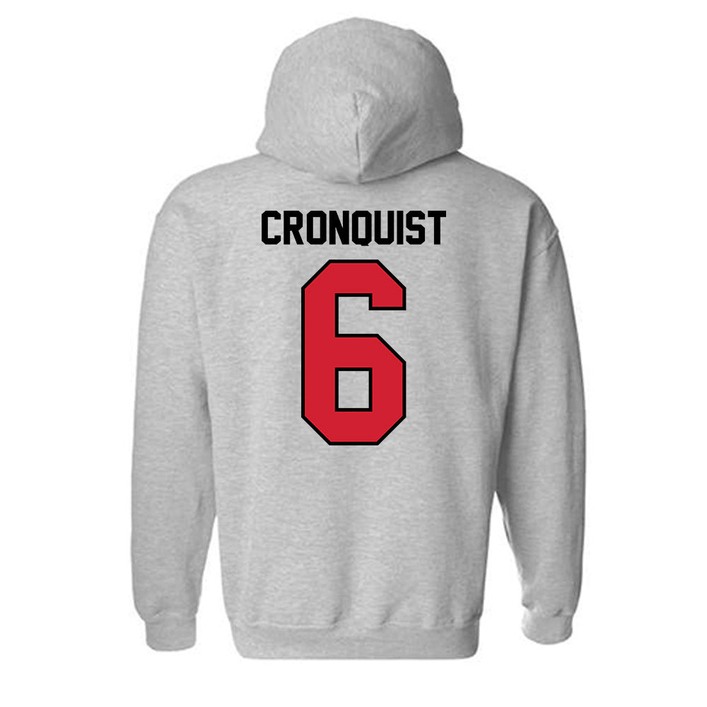 Eastern Washington - NCAA Football : Noah Cronquist - Classic Shersey Hooded Sweatshirt-1