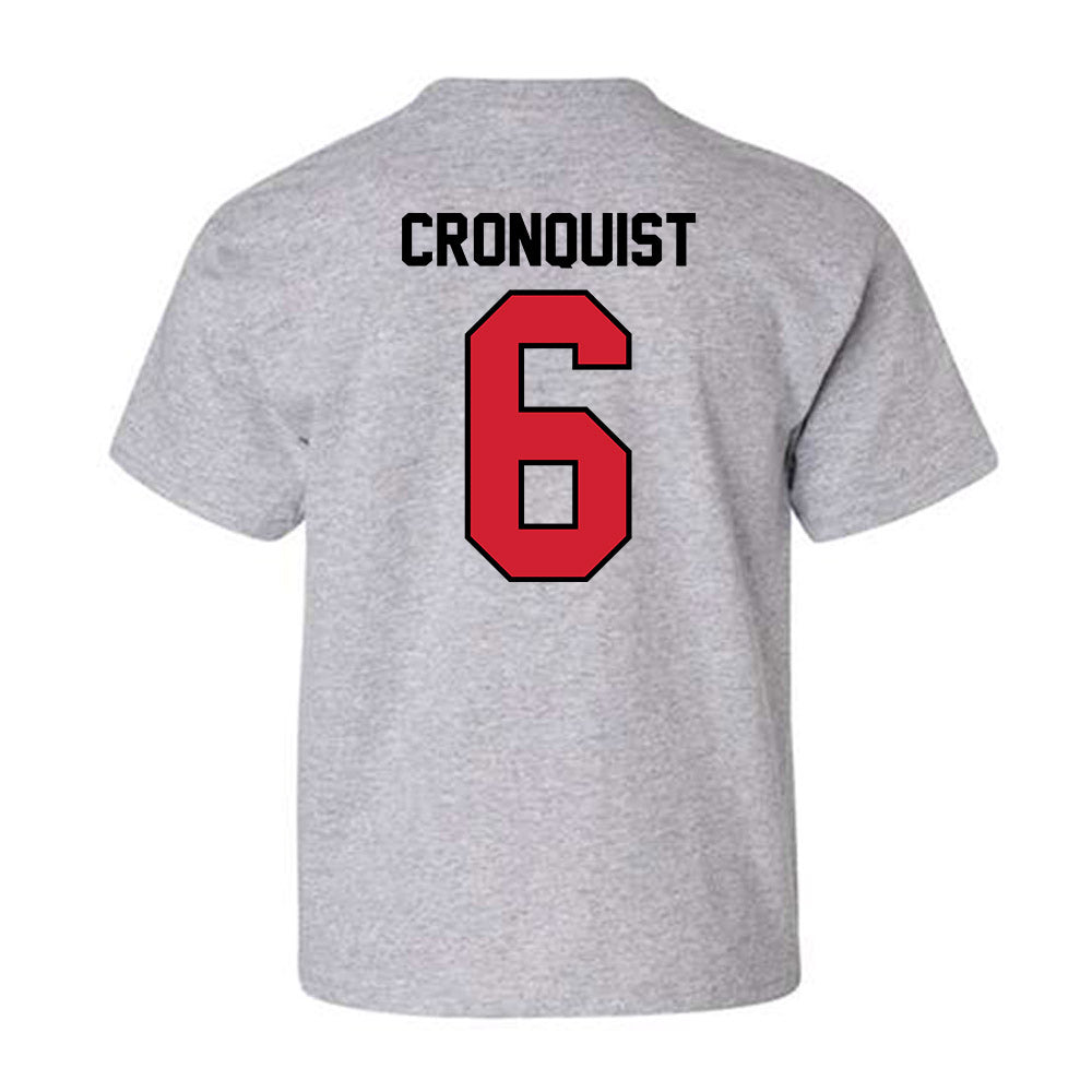 Eastern Washington - NCAA Football : Noah Cronquist - Classic Shersey Youth T-Shirt-1