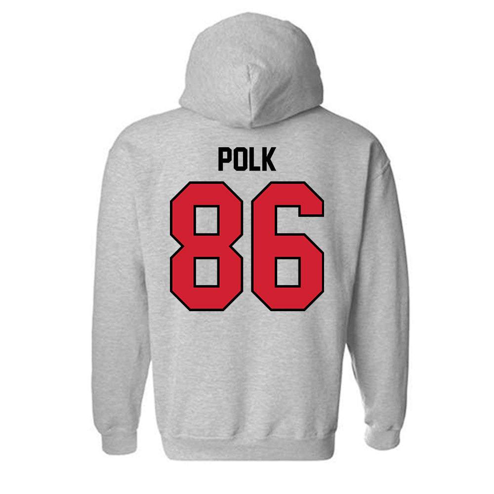 Eastern Washington - NCAA Football : Jeremiah Polk - Classic Shersey Hooded Sweatshirt-1