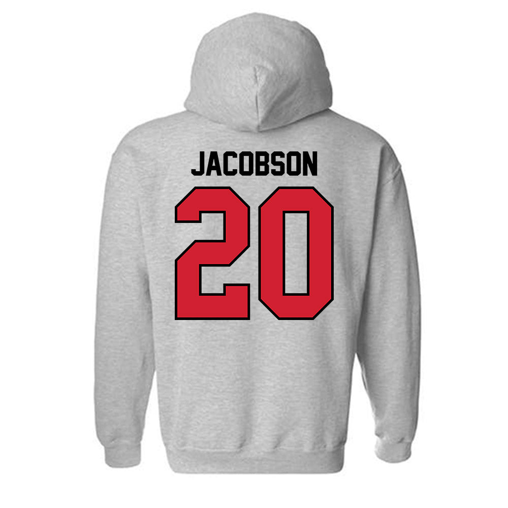Eastern Washington - NCAA Football : Tyson Jacobson - Classic Shersey Hooded Sweatshirt-1