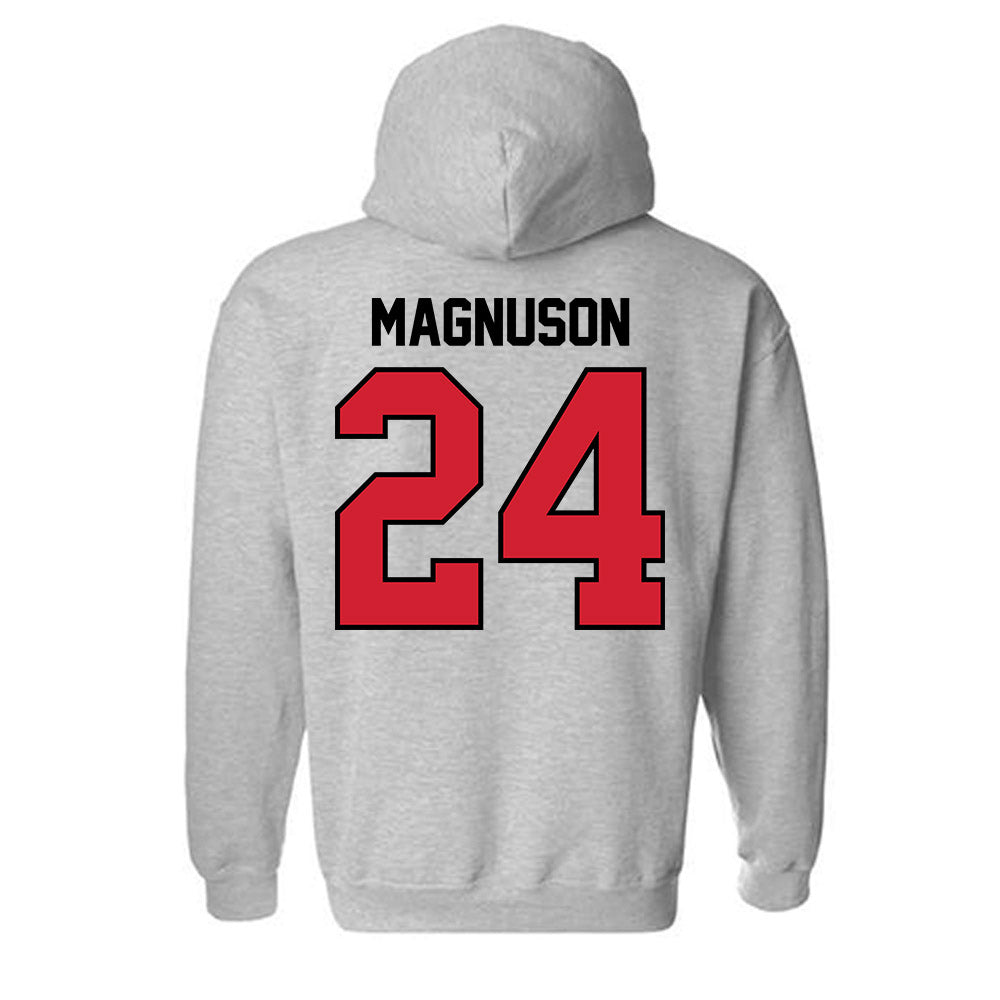 Eastern Washington - NCAA Women's Basketball : Brielle Magnuson - Classic Shersey Hooded Sweatshirt-1