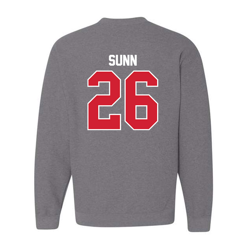 Eastern Washington - NCAA Football : Read Sunn - Classic Shersey Crewneck Sweatshirt-1