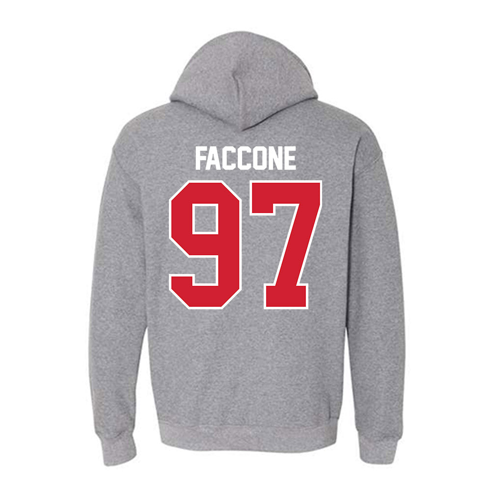 Eastern Washington - NCAA Football : Luke Faccone - Classic Shersey Hooded Sweatshirt-1