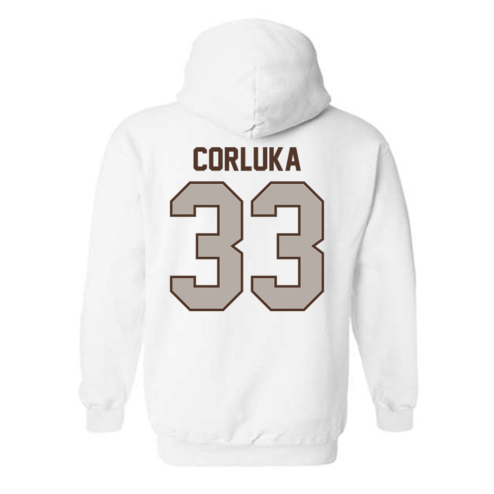 St. Bonaventure - NCAA Women's Basketball : Iva Corluka - Classic Shersey Hooded Sweatshirt-1