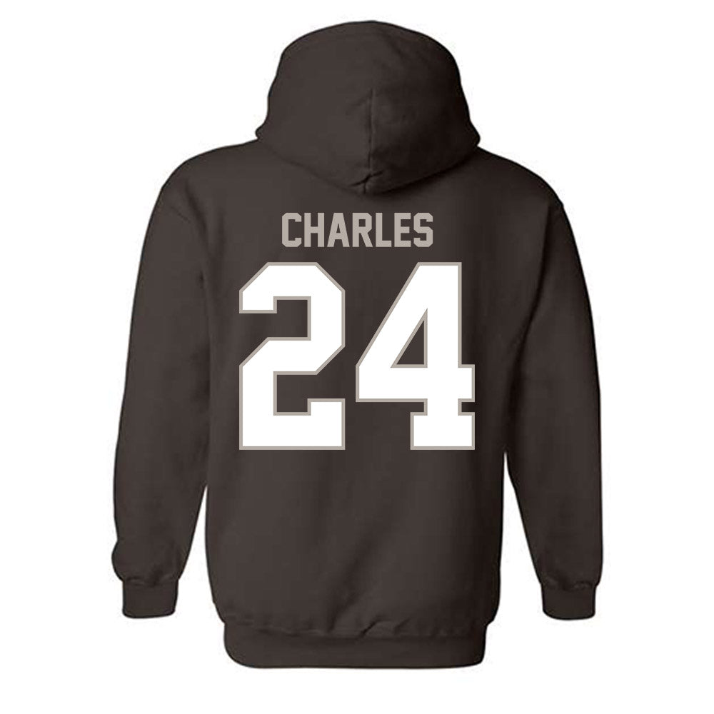 St. Bonaventure - NCAA Men's Basketball : Cayden Charles - Hooded Sweatshirt-1