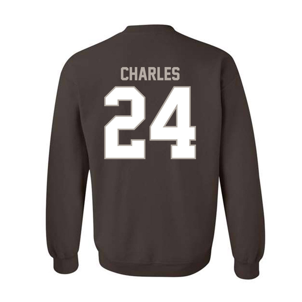 St. Bonaventure - NCAA Men's Basketball : Cayden Charles - Crewneck Sweatshirt-1