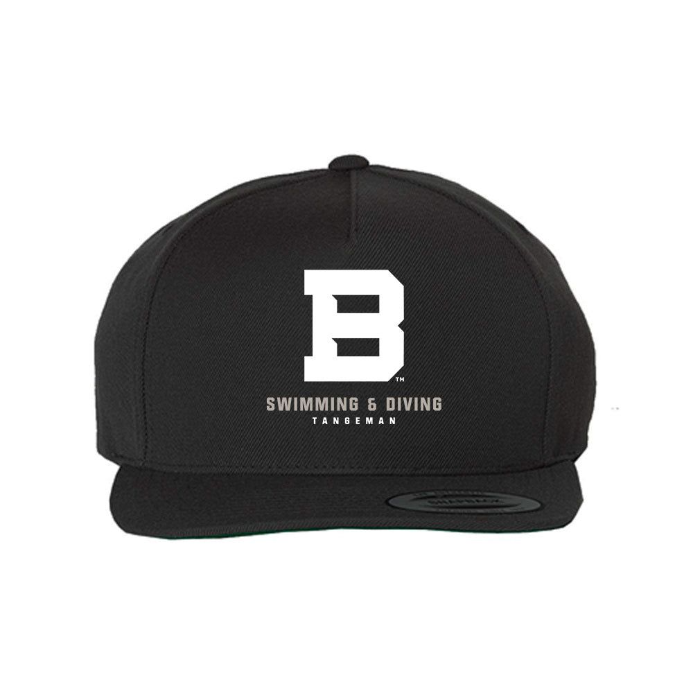 St. Bonaventure - NCAA Men's Swimming & Diving : Cole Tangeman - Snapback Hat-0