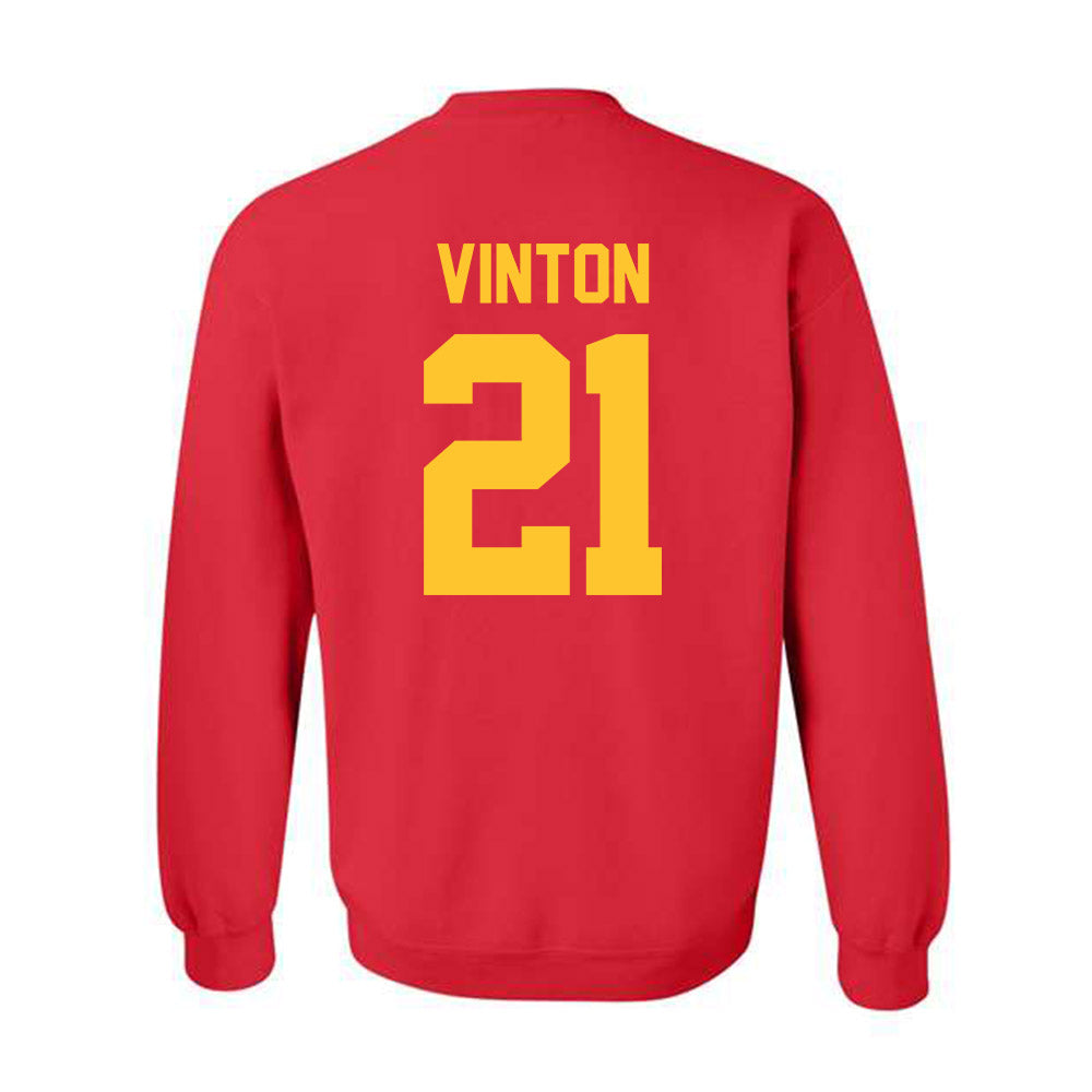 Ferris State - NCAA Football : Jaylen Vinton - Classic Shersey Crewneck Sweatshirt-1