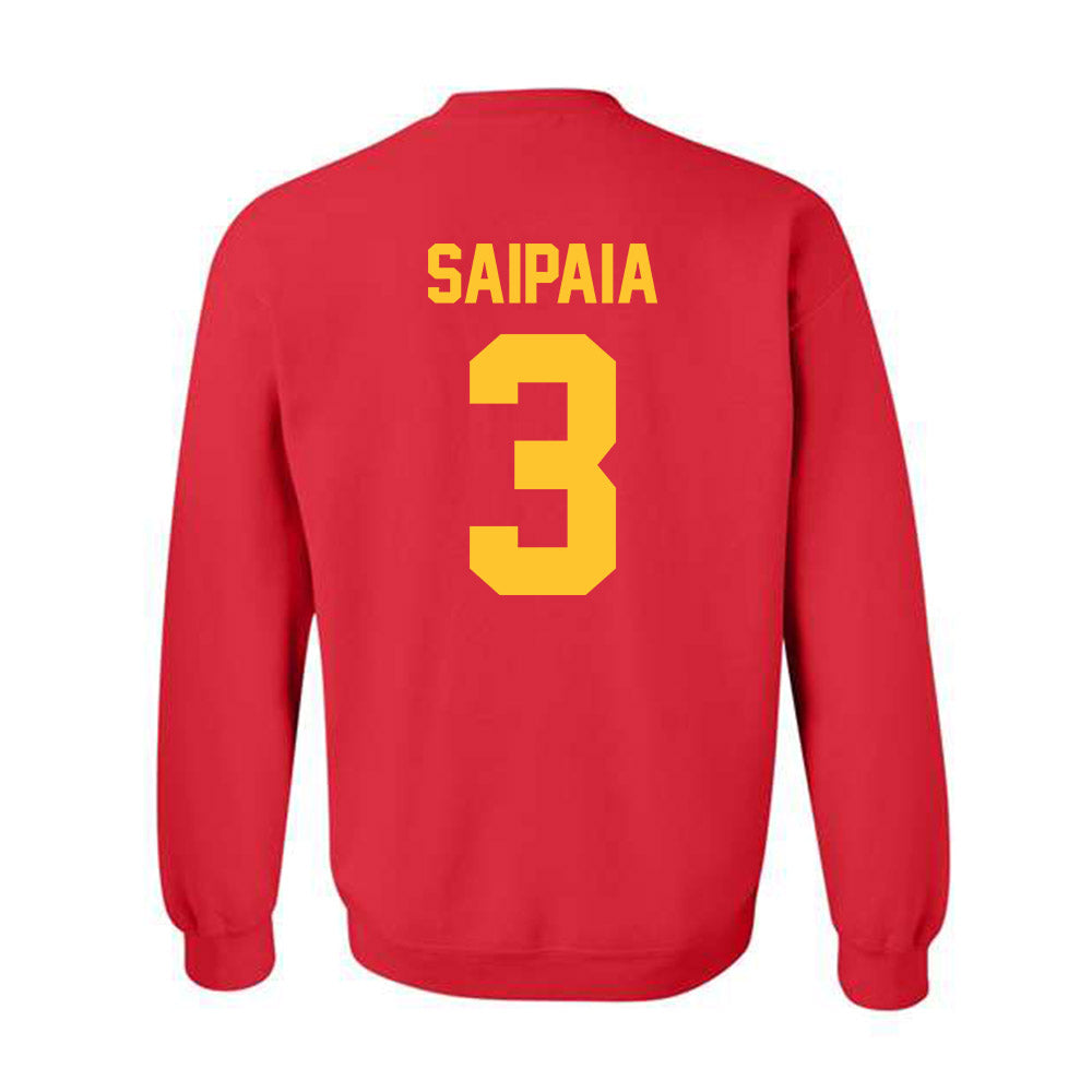 Ferris State - NCAA Football : Blaine Saipaia - Classic Shersey Crewneck Sweatshirt-1