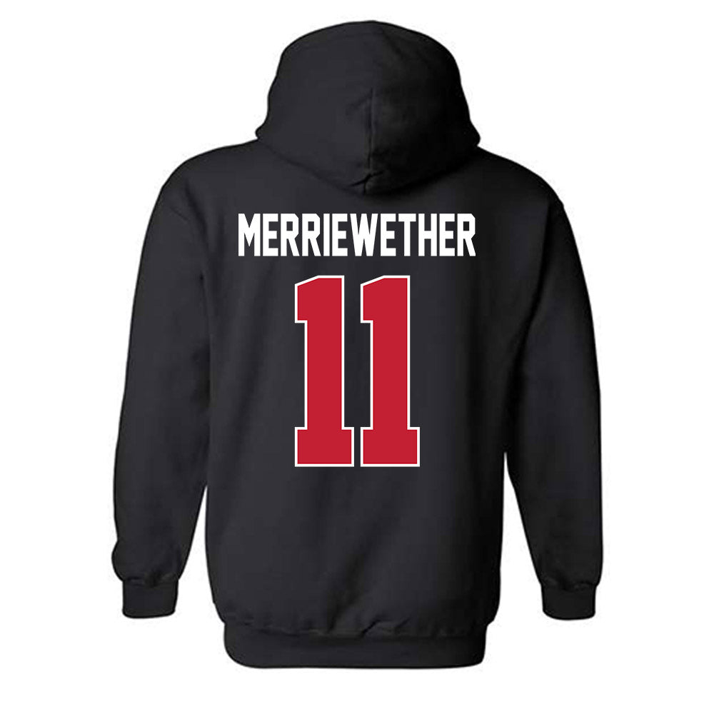 Ferris State - STUNT : Amanni Merriewether - Classic Shersey Hooded Sweatshirt-1