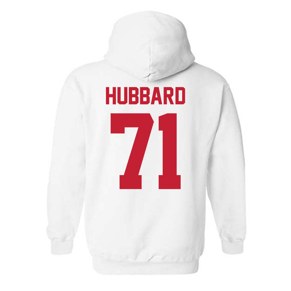 Ferris State - NCAA Football : Bubba Hubbard - Classic Shersey Hooded Sweatshirt-1