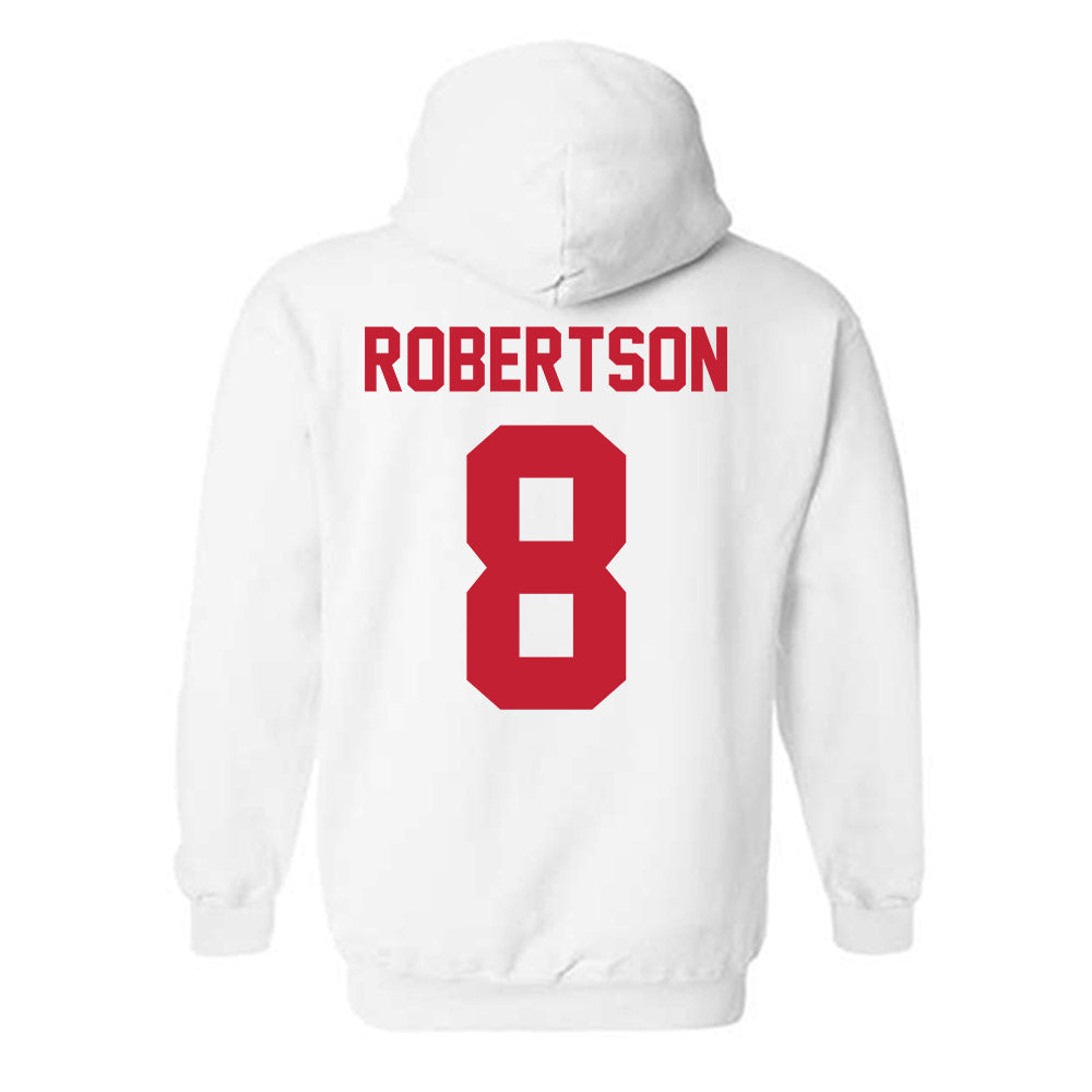 Ferris State - NCAA Women's Volleyball : Rhiannon Robertson - Classic Shersey Hooded Sweatshirt-1