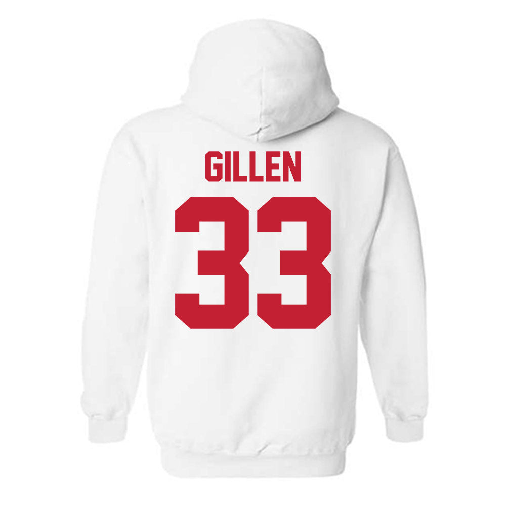 Ferris State - NCAA Football : Coties Gillen - Classic Shersey Hooded Sweatshirt-1