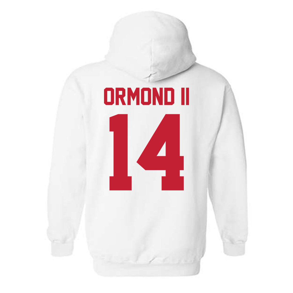 Ferris State - NCAA Football : Timothy Ormond II - Classic Shersey Hooded Sweatshirt-1