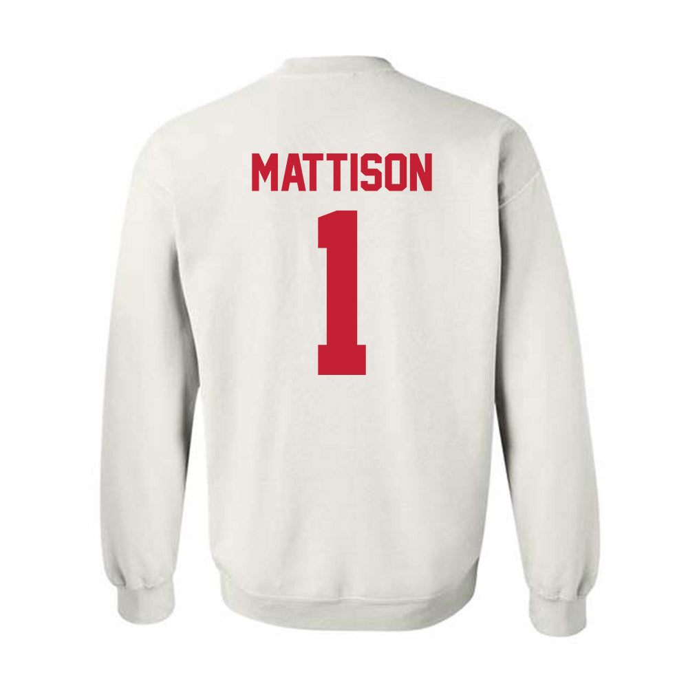 Ferris State - NCAA Football : Gyasi Mattison - Classic Shersey Crewneck Sweatshirt-1