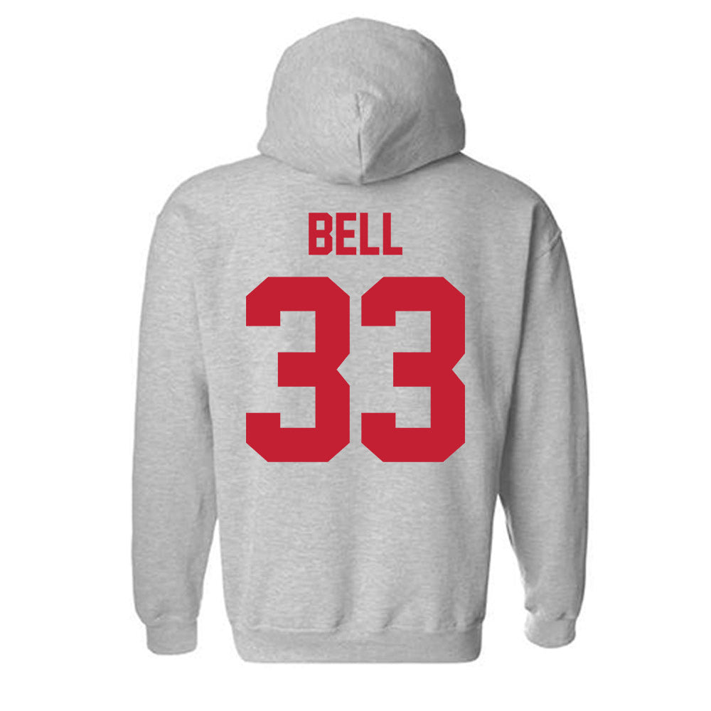Ferris State - NCAA Softball : Cece Bell - Classic Shersey Hooded Sweatshirt-1