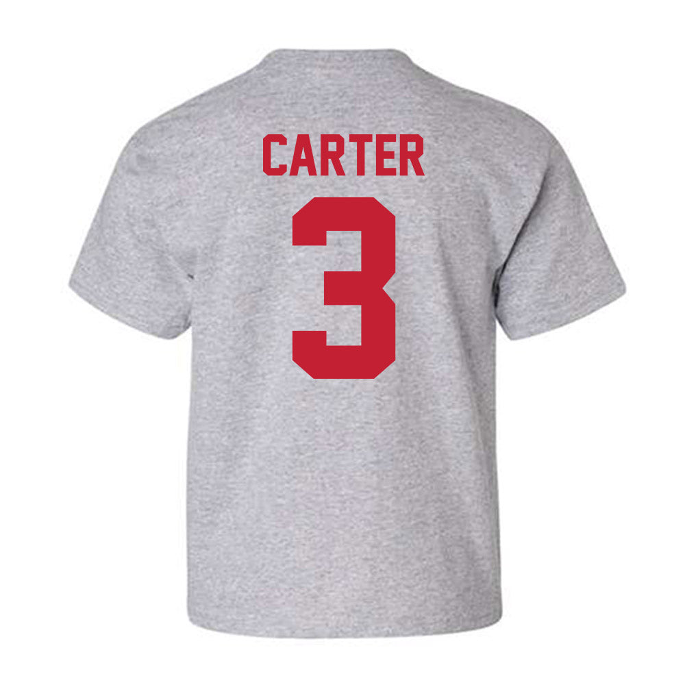 Ferris State - NCAA Football : Chase Carter - Classic Shersey Youth T-Shirt-1