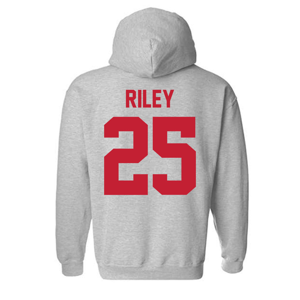 Ferris State - NCAA Women's Basketball : Mia Riley - Classic Shersey Hooded Sweatshirt-1