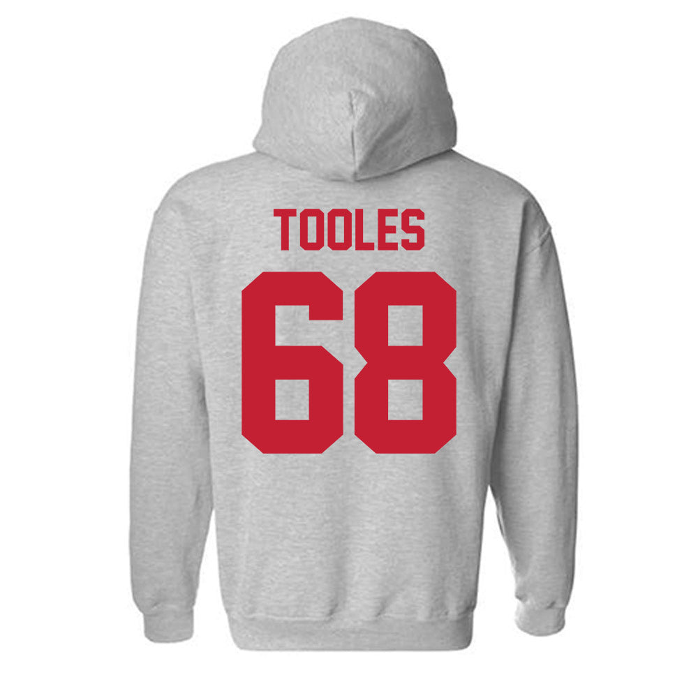Ferris State - NCAA Football : Jordan Tooles - Classic Shersey Hooded Sweatshirt-1