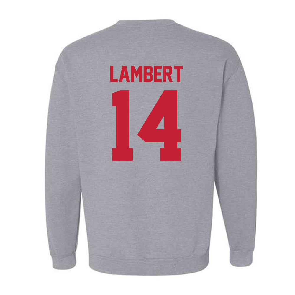 Ferris State - NCAA Football : Stanley Lambert - Classic Shersey Crewneck Sweatshirt-1
