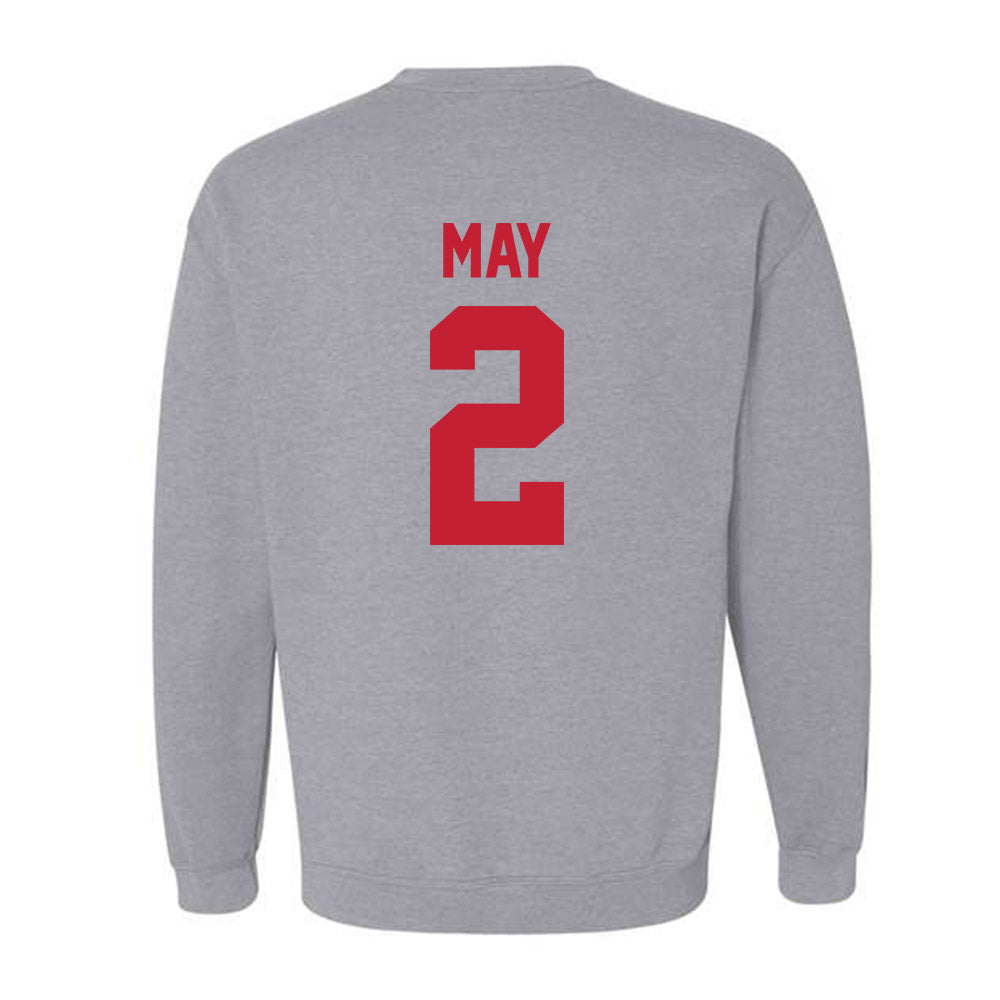 Ferris State - NCAA Women's Volleyball : Emily May - Classic Shersey Crewneck Sweatshirt-1