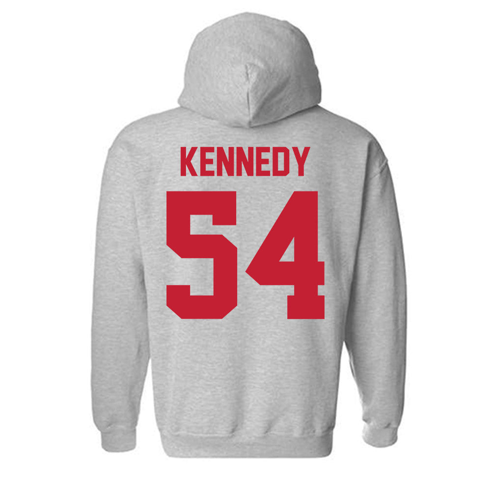 Ferris State - NCAA Football : Jshawn Kennedy - Classic Shersey Hooded Sweatshirt-1