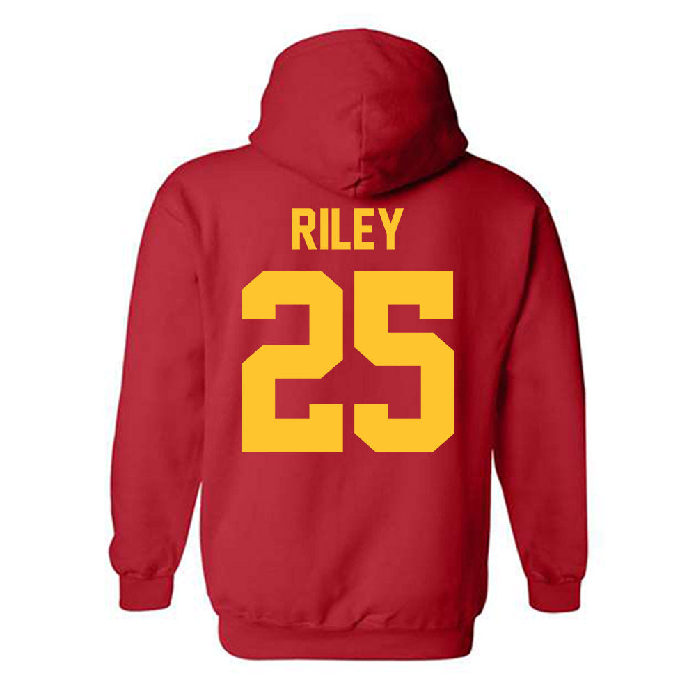 Ferris State - NCAA Women's Basketball : Mia Riley - Classic Shersey Hooded Sweatshirt-1