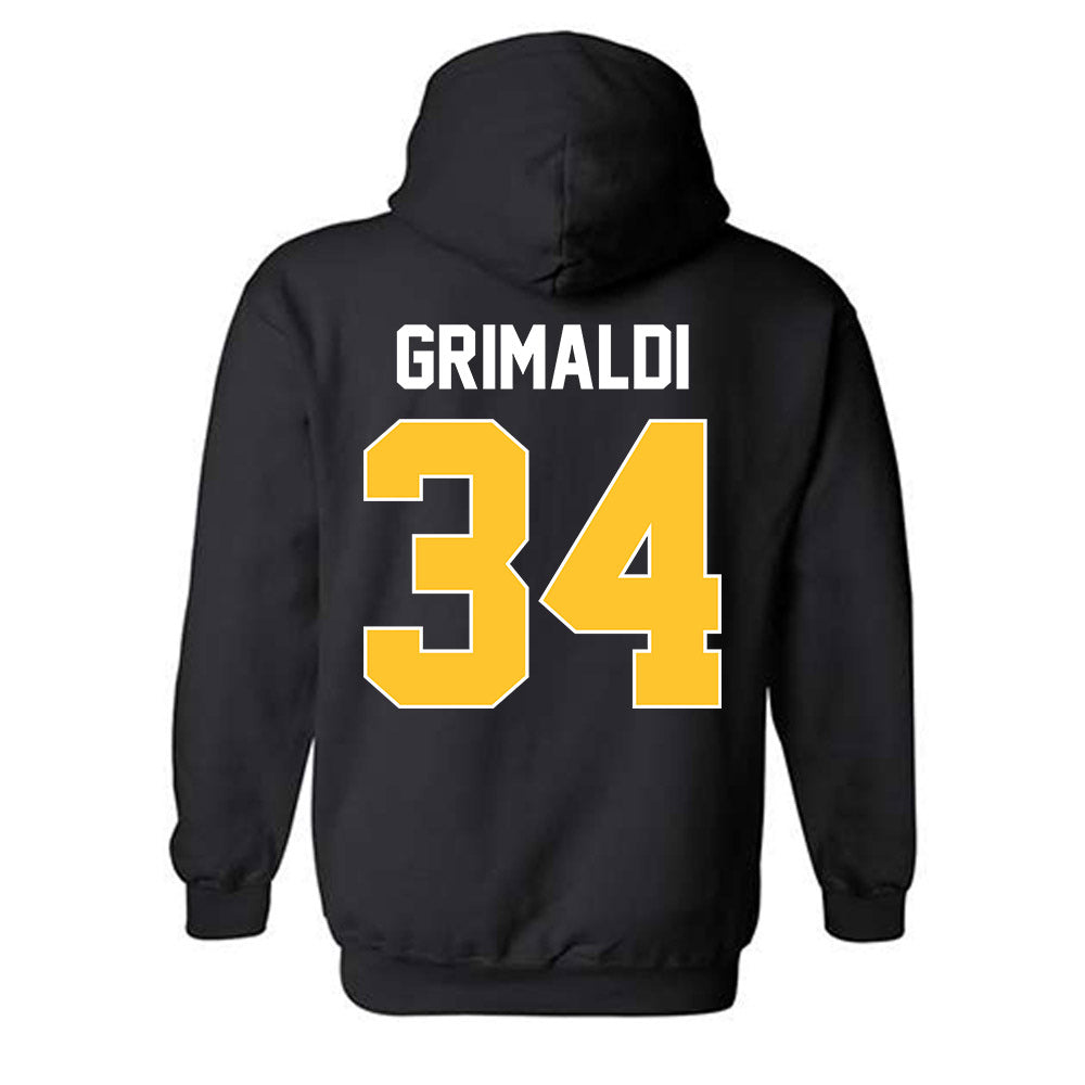 Ferris State - NCAA Men's Ice Hockey : Nick Grimaldi - Classic Shersey Hooded Sweatshirt-1