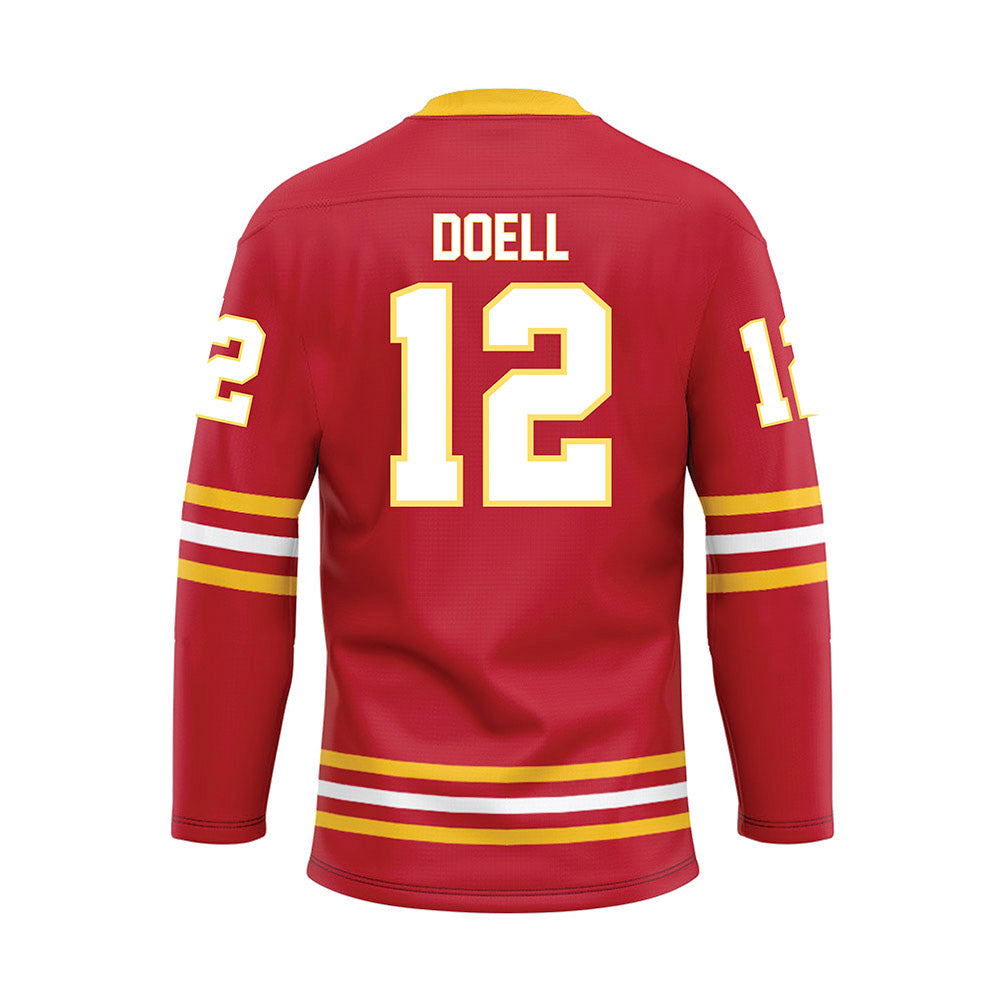 Ferris State - NCAA Men's Ice Hockey : Holden Doell - Hockey Jersey-1