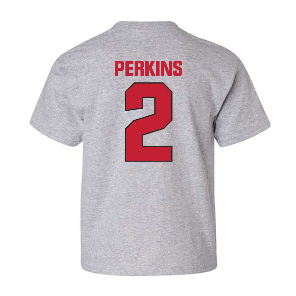 APSU - NCAA Women's Basketball : Kyra Perkins - Youth T-Shirt-1