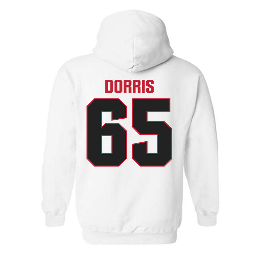 APSU - NCAA Football : Ward Dorris - Classic Shersey Hooded Sweatshirt-1